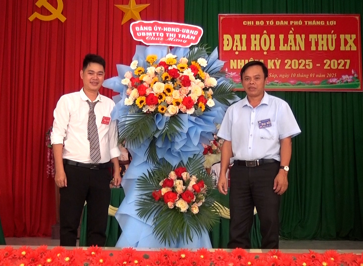Đại hội điểm chi bộ TDP Thắng Lợi, Đảng bộ thị trấn Ea Súp,  nhiệm kỳ 2025-2027